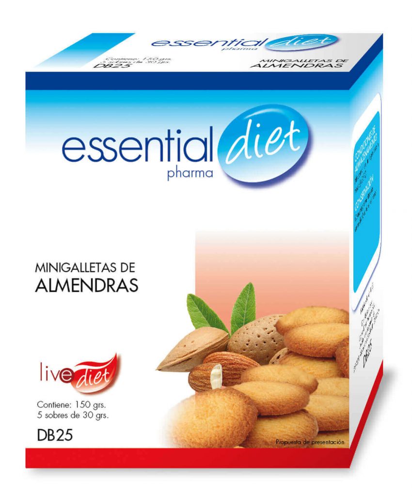 Clinicaalbayc nutrición pérdida de peso bajo control MINIGALLETAS DE ALMENDRAS